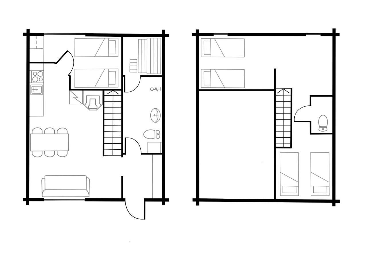 Apartamento Economy Tieva Levi Exterior foto